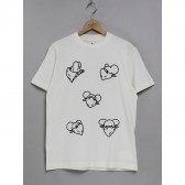 MOUNTAIN RESEARCH-Print Tee (5 Bear Heads) - White