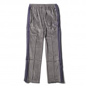 Needles-Narrow Track Pant - C:Pe Velour - Grey