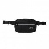 STUSSY-Diamoond Ripstop Waist Bag - Black