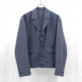 URU-COTTON SHORT JACKET - Gray