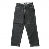 WESTOVERALLS-5 POCKET DENIM TROUSERS 801S - Bio Black