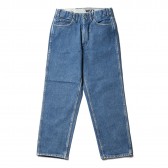 WESTOVERALLS-5 POCKET DENIM TROUSERS 801S - Bio Blue