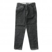 WESTOVERALLS-5 POCKET DENIM TROUSERS 806T - Bio Black