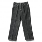 WESTOVERALLS-5 POCKET DENIM TROUSERS 817F - Bio Black