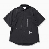and wander-tech short sleeve shirt - Black