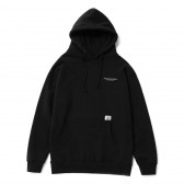 BEDWIN-L/S PULLOVER HOODED SWEAT 「DAVID」 - Black