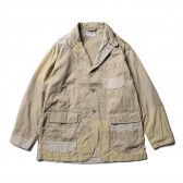 ENGINEERED GARMENTS-Loiter Jacket - High Count Twill - Khaki