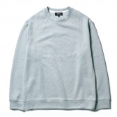 A.P.C.-Boxy スウェットシャツ - 杢 Sky Blue