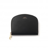 A.P.C.-ハーフムーンコインケース - Black