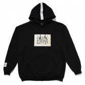 ELVIRA-CHAIN BOX HOODY - Black
