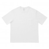 MXP-BIG TEE WITH POCKET - W ホワイト