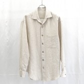 URU-LINEN L:S SHIRTS - Natural