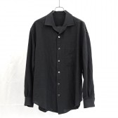 URU-LINEN L:S SHIRTS - Navy