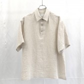 URU-LINEN S:S SHIRTS - Natural