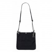nunc-3 Layered Nylon Sacoche - Black