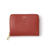 A.P.C.-Emmanuelle コンパクトウォレット - Brandy