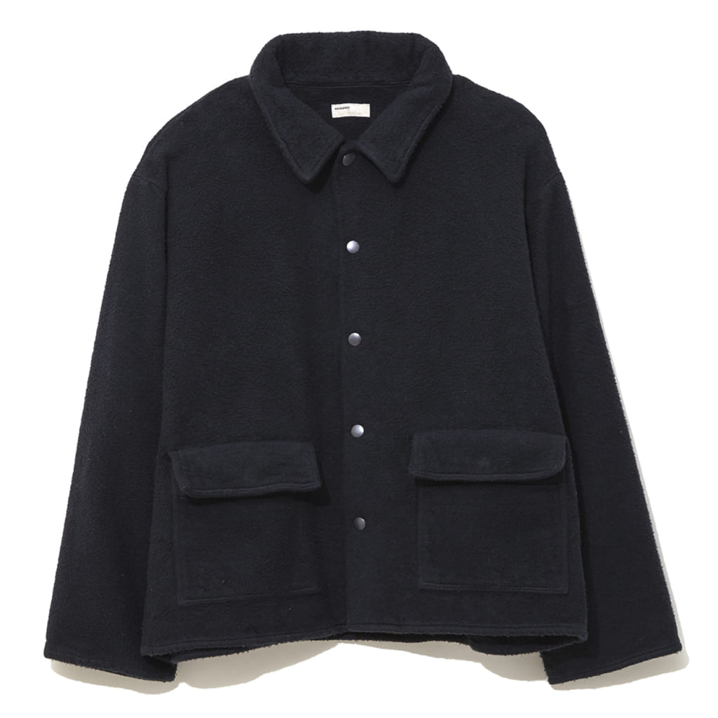 NAISSANCE-FLEECE JACKET - Black