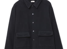 NAISSANCE-FLEECE JACKET - Black
