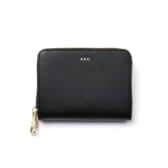 A.P.C.-Emmanuelle-コンパクトウォレット-zip-gold-Black-168x168