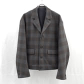URU-WOOL-CHECK-SHORT-JACKET-Gray-168x168