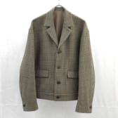 URU-WOOL-CHECK-SHORT-JACKET-Green-168x168
