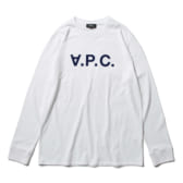 A.P.C.-V.P.C.-長袖Tシャツ-White-168x168