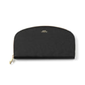 A.P.C.-ハーフムーンウォレット-エンボス加工-Black-168x168