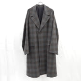 URU-WOOL-CHECK-BELTED-COAT-Gray-168x168