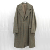 URU-WOOL-CHECK-BELTED-COAT-Green-168x168