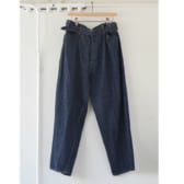 COMOLI-デニム-ベルテッドパンツ-Navy-168x168