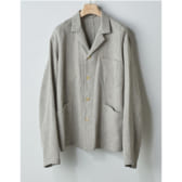 AURALEE-COTTON-WOOL-DOUBLE-CLOTH-BLOUZON-Yaku-Top-Gray-168x168