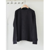 COMOLI-ワッフル-長袖クルー-Navy-168x168