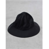 COMOLI-シルクネップ-ハット-Black-168x168
