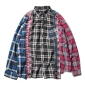 Needles-Rebuild-by-Needles-Flannel-Shirt-7-Cuts-Shirt-Wide-Fサイズ-168x168