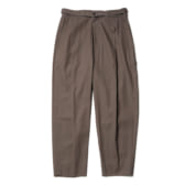 URU-1-TUCK-PANTS-COTTON-GABARDINE-Brown-168x168