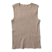 AURALEE-HIGH-GAUGE-RIB-KNIT-SLEEVELESS-ウィメンズ-Khaki-Brown-168x168