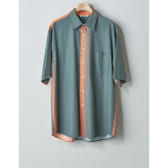 AURALEE-WASHED-FINX-GRADATION-DYED-HALF-SLEEVED-SHIRTS-Evening-Ink-Black-168x168