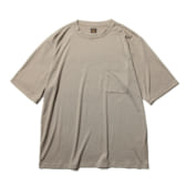 BATONER-WASHABLE-WOOL-POCKET-T-SHIRT-メンズ-Grege-168x168