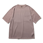 BATONER-WASHABLE-WOOL-POCKET-T-SHIRT-メンズ-Pink-Brown-168x168