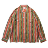South2-West8-Smokey-Shirt-Cotton-Cloth-Ikat-Pattern-BrnGrnPnk-168x168