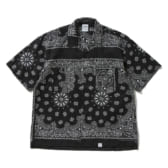 BEDWIN-SS-PATCH-WORKED-BANDANA-SHIRT-「MONK」-Black-168x168