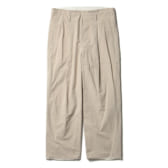 URU-1-TUCK-PANTS-COTTON-PIN-WEATHER-Brown-168x168