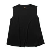 BATONER-LINEN-A-LINE-SLEEVELESS-BOAT-NECK-レディース-Black-168x168