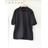 COMOLI-ベタシャン-オープンカラーシャツ-Black-168x168