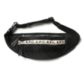A.P.C.-Repeat-ヒップバッグ-Black-168x168