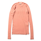 AURALEE-HIGH-GAUGE-SHEER-RIB-LS-TEE-レディース-Pink-168x168