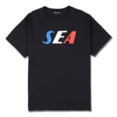 WIND AND SEA-SEA TRICOLOR TEE - Black / FRA