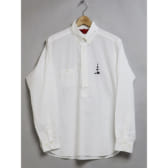 MOUNTAIN-RESEARCH-B.D.-Pullover-Lefty-Cottonbroad-動物刺繍-White-168x168