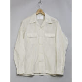 MOUNTAIN-RESEARCH-Open-Collar-Shirt-トライバルAマーク-Beige-Stripe-168x168