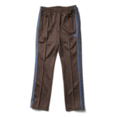Needles-Narrow-Track-Pant-Poly-Smooth-Brown-168x168